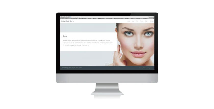 Website concept - One CONCEPT and DESIGN: Sid Guglielmino