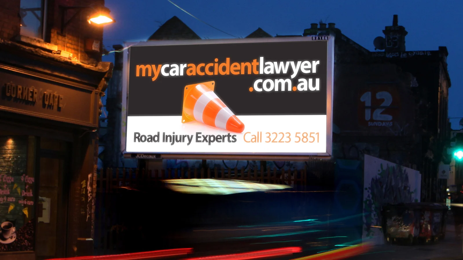 Carew Lawyers Billboard design CONCEPT and DESIGN: Sid Guglielmino