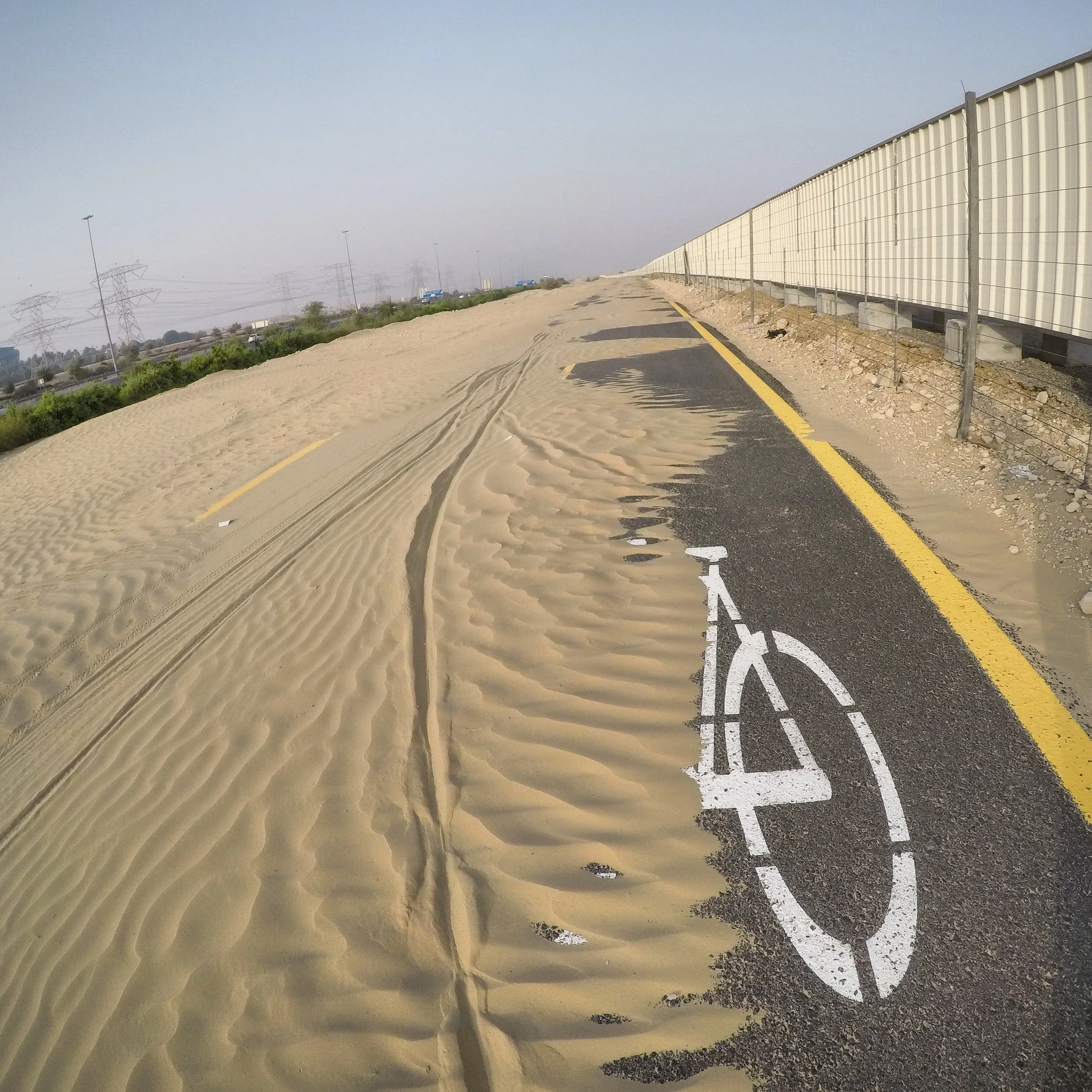 Al Qudra Bike Path, Dubai, UAE
