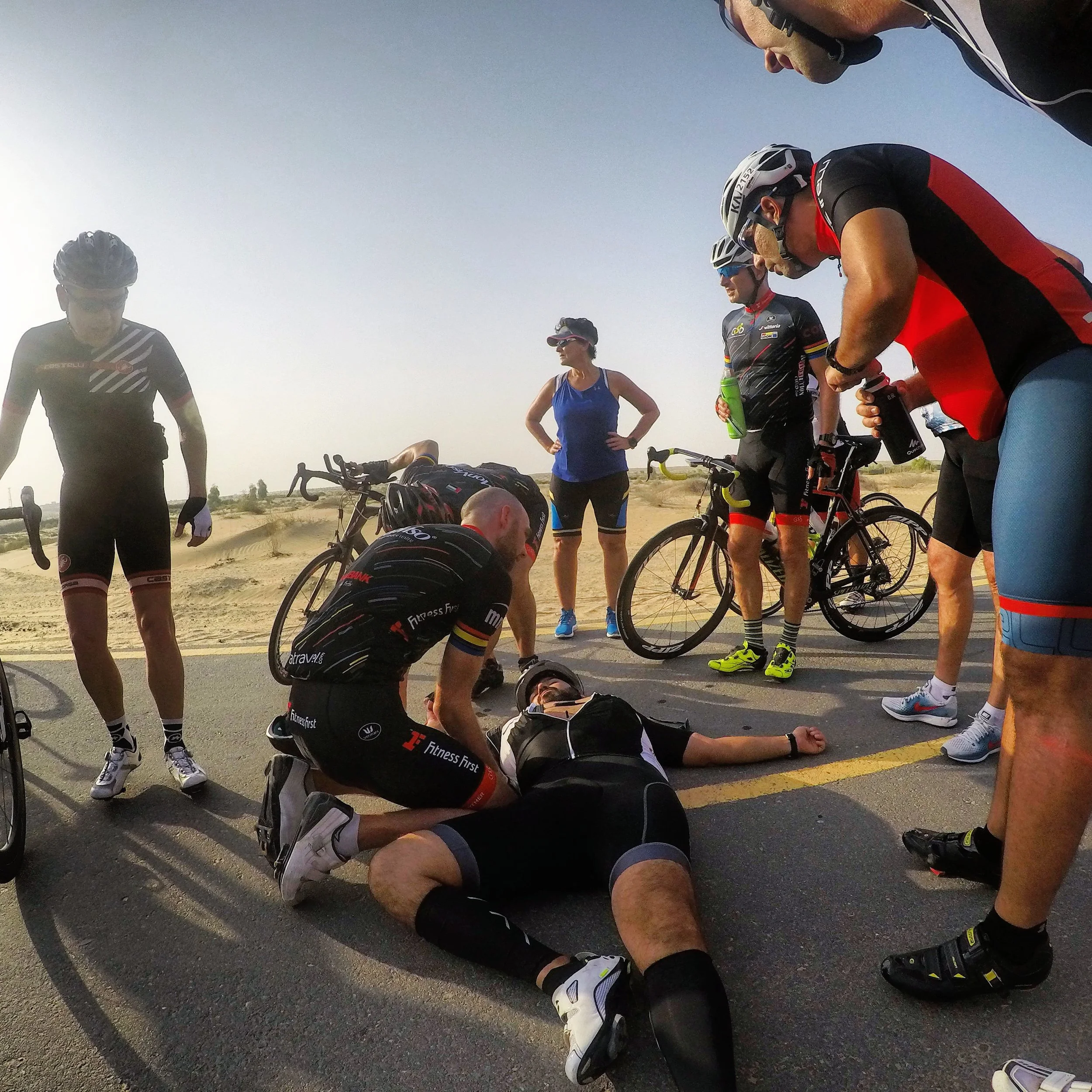 Al Qudra Cycle Path, Dubai UAE