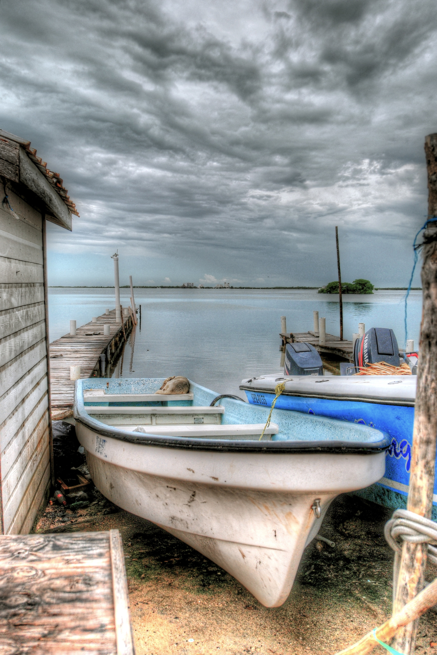 Boat in Belize HDR.jpg