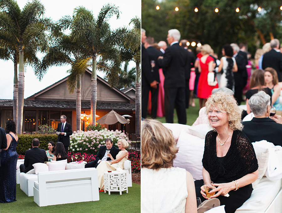 Royal Poinciana Golf Club, Naples, FL // Wedding Artist Ben Keys, Wedding Painter of Wed on Canvas // Lucia Paul Designs // Photo Courtesy of Jonathan Young Weddings