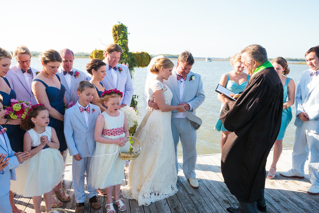 Charleston waterfront wedding // Wed on Canvas // Photo courtesy of Hunter McRae Photography