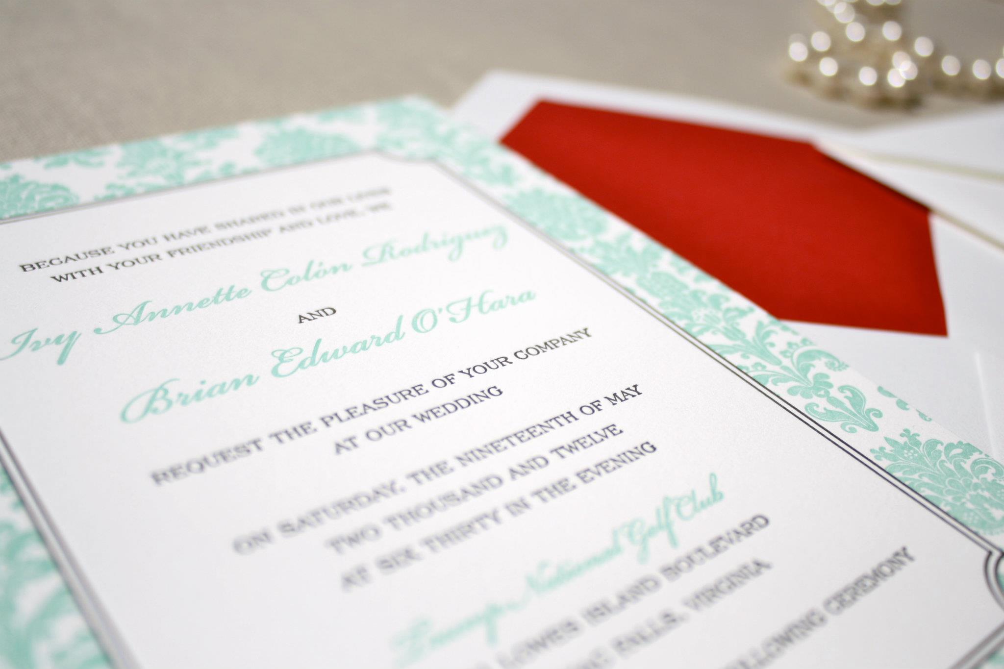 The-Silver-Starfish-Mint-and-Raspberry-Wedding-Invitations