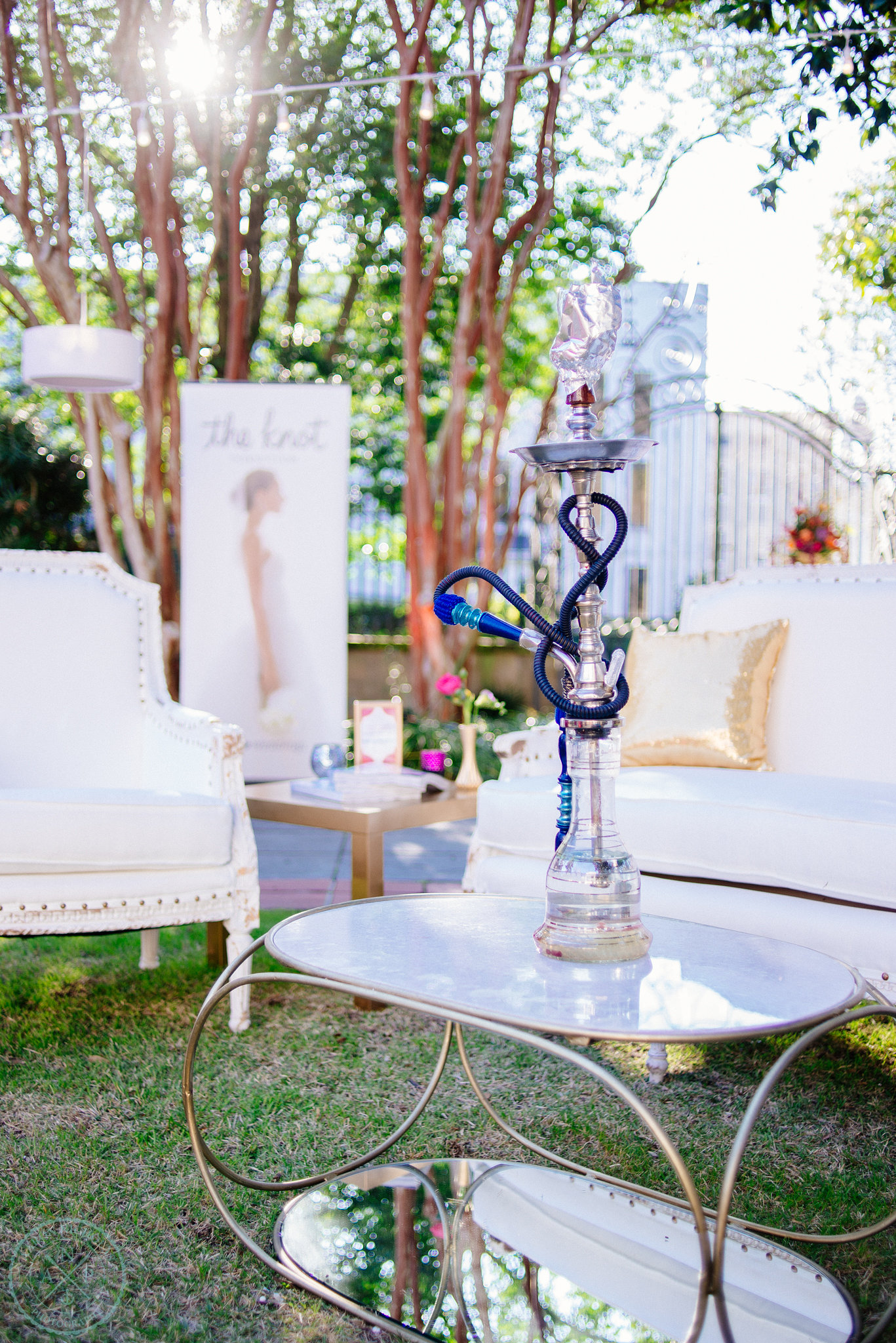 Hookah | Tabbuli | Entertain guests with a unique hookah lounge at your reception!