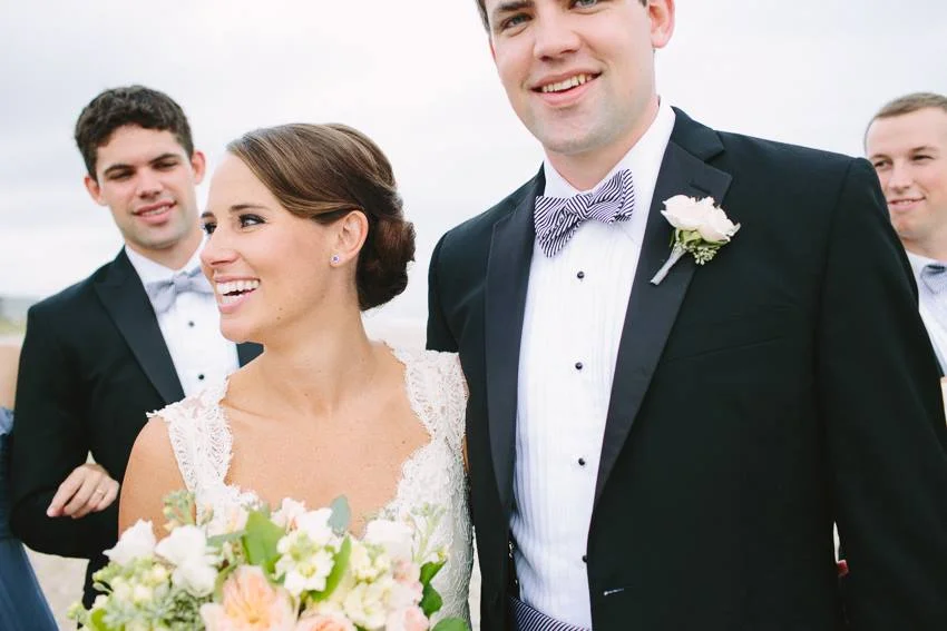 just-married-wed-on-canvas-wrightsville-beach-wedding-painter-ben-keys