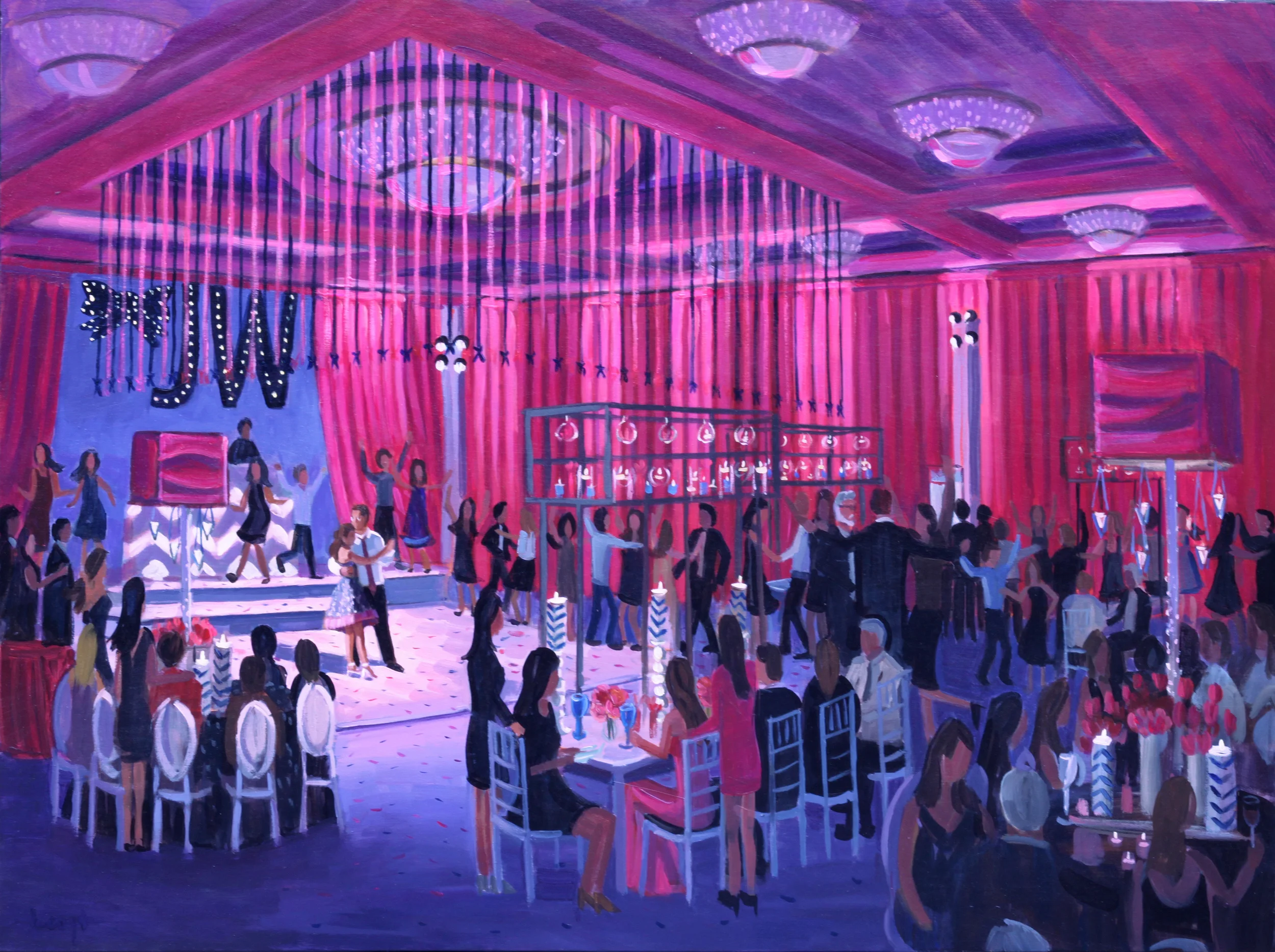Julia's Bat Mitzvah | 30 x 40 in. | Parkland, Florida