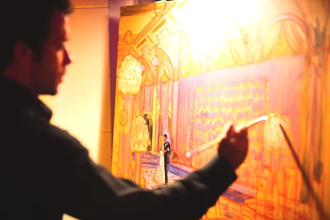 ben-keys-painting-live-at-the-breakers-palm-beach-luxury-wedding-artist-of-wed-on-canvas-live-wedding-painting