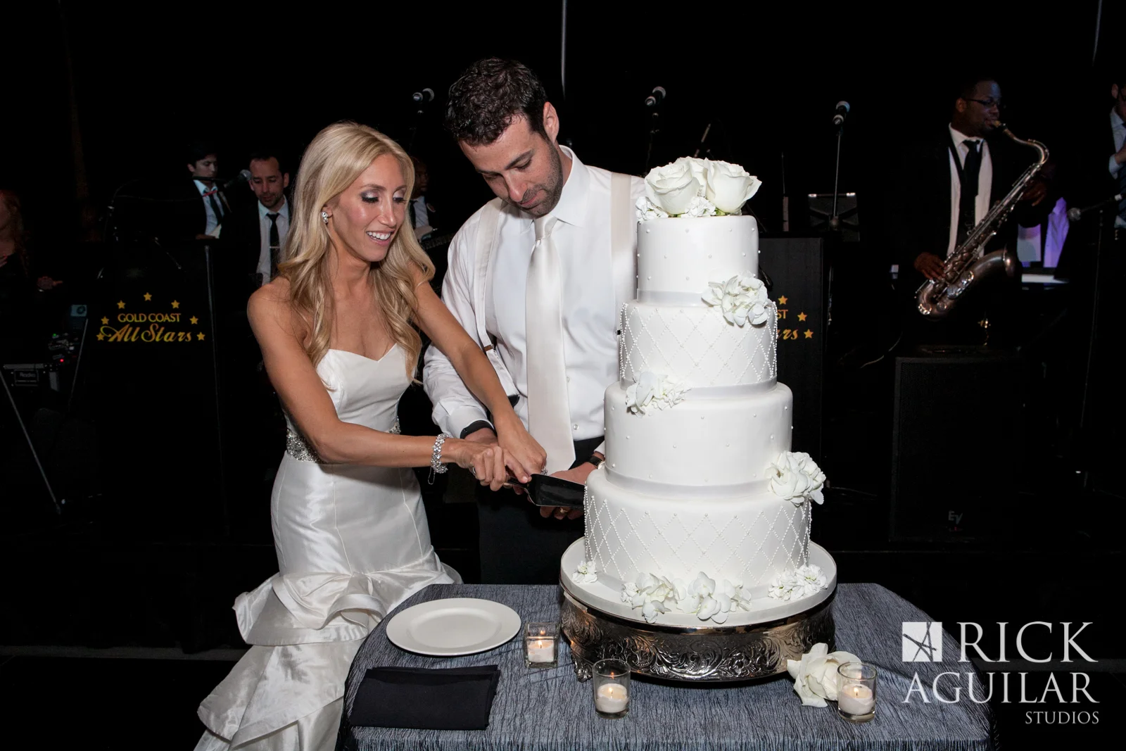 chicago-wedding-sofitel-hotel-wedding-painter-ben-keys-cake-cutting