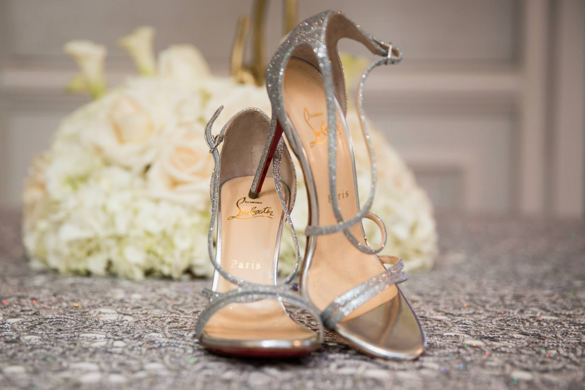 christian-louboutin-paris-bridal-shoes-glitter-sparkle-strap-heels