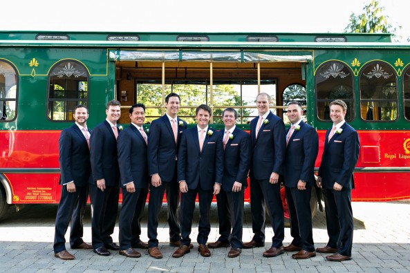 new-england-trolly-groomsmen-photo-wedding-painting-krista-photography-wed-on-canvas-wentworth-by-the-sea