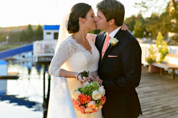 coral-bouquet-long-sleeve-key-hole-wedding-gown-wentworth-by-the-sea-bridal-portrait-wed-on-canvas-krista-photography