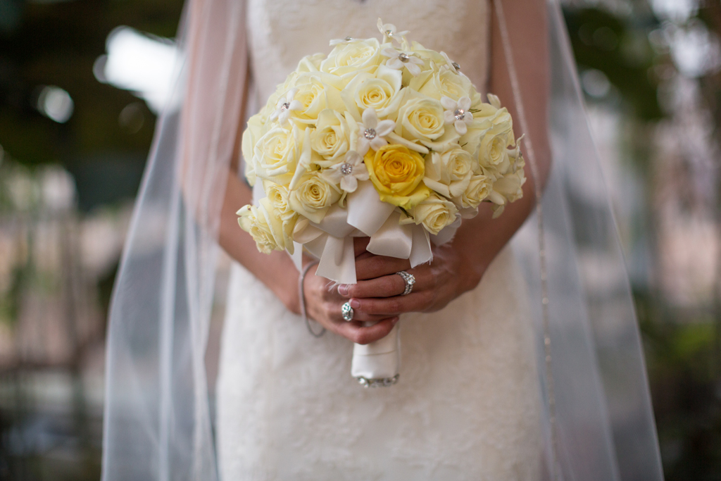 chicago-bride-crystals-in-bouquet-yellow-roses-bridal-portrait