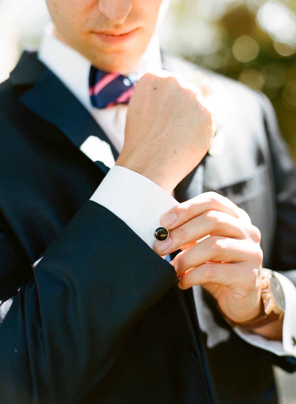 navy-and-pink-bow-ties-for-groomsmen