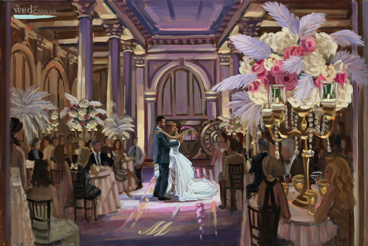 live-wedding-painter-florida-treasury-on-the-plaza-st-augustine