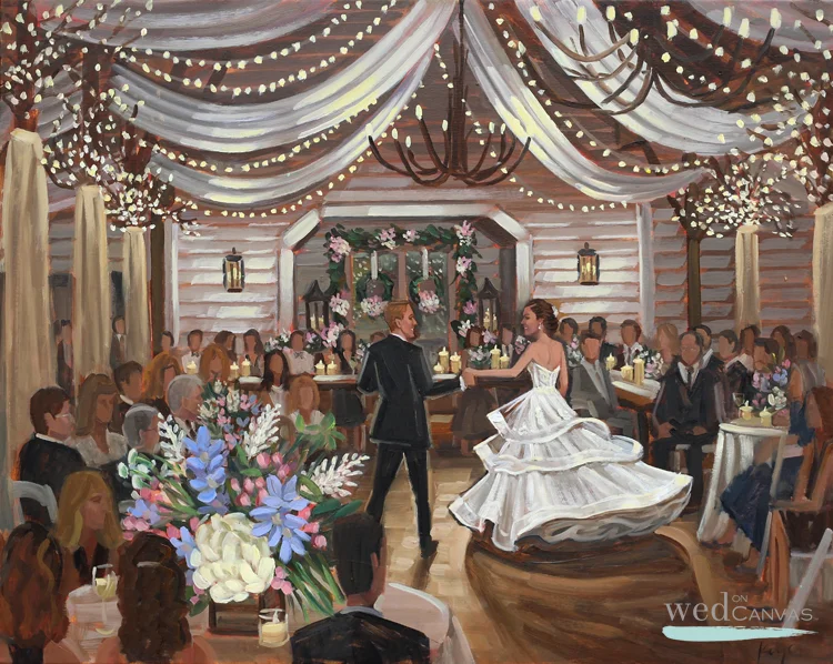 Barn Wedding Blog Wed On Canvas Live Event And Wedding Painting