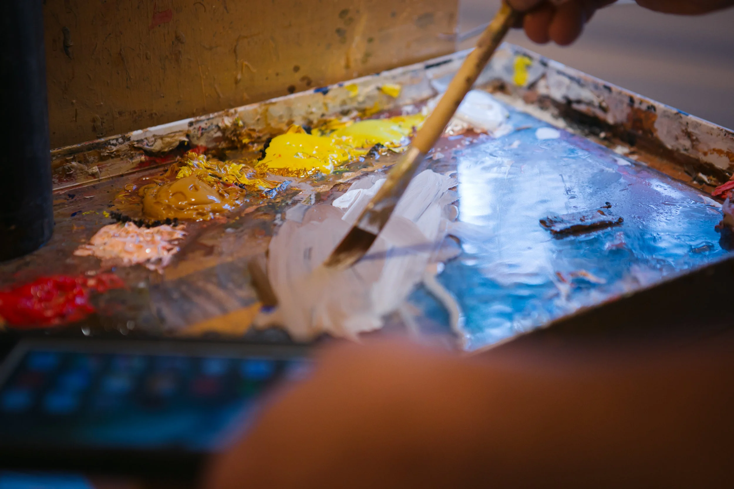 Live Wedding Painter, The Cloister, Sea Island, GA