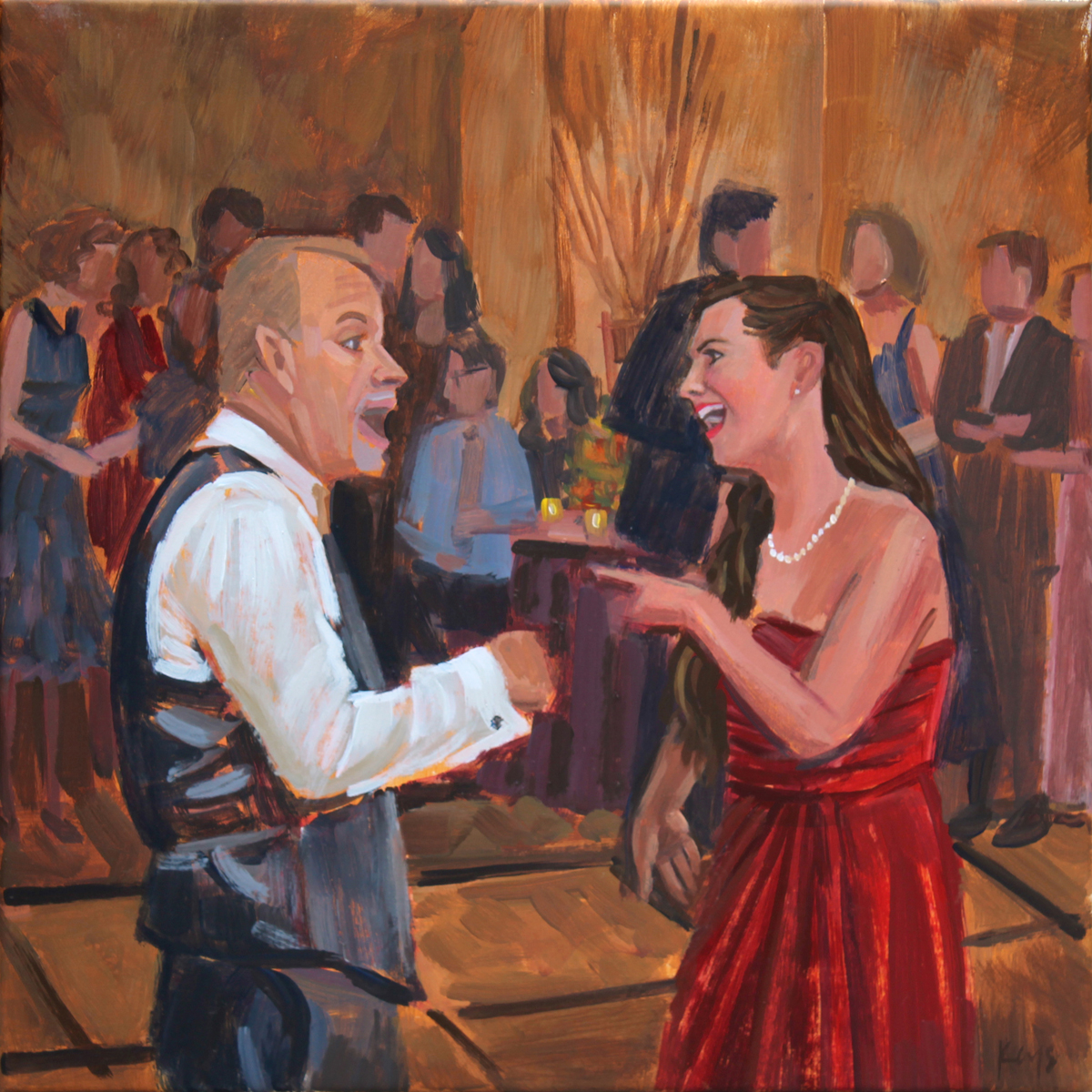 wedding-painting-father-of-the-bride-and-sister-of-the-bride-dancing-at-reception