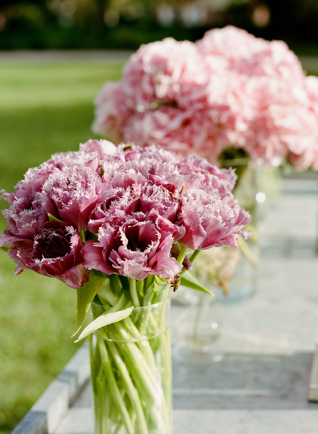 simple-ceremony-florals-fringe-tulips