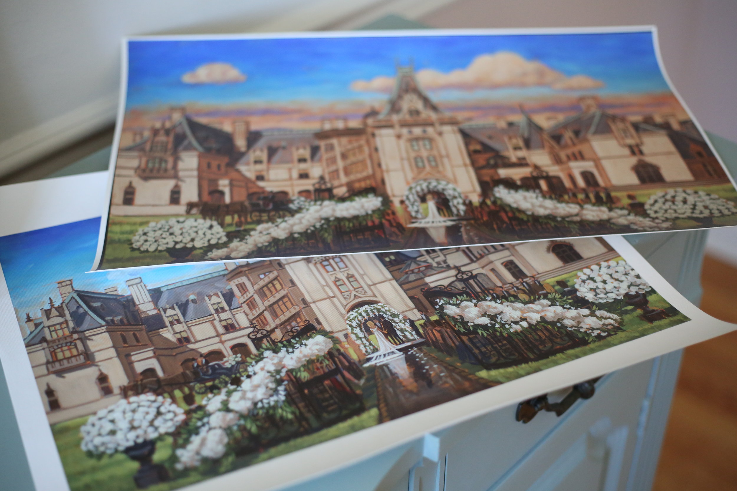 Here are the final proofs for the prints on canvas that were gifted to Emily + Rhyne's parents.