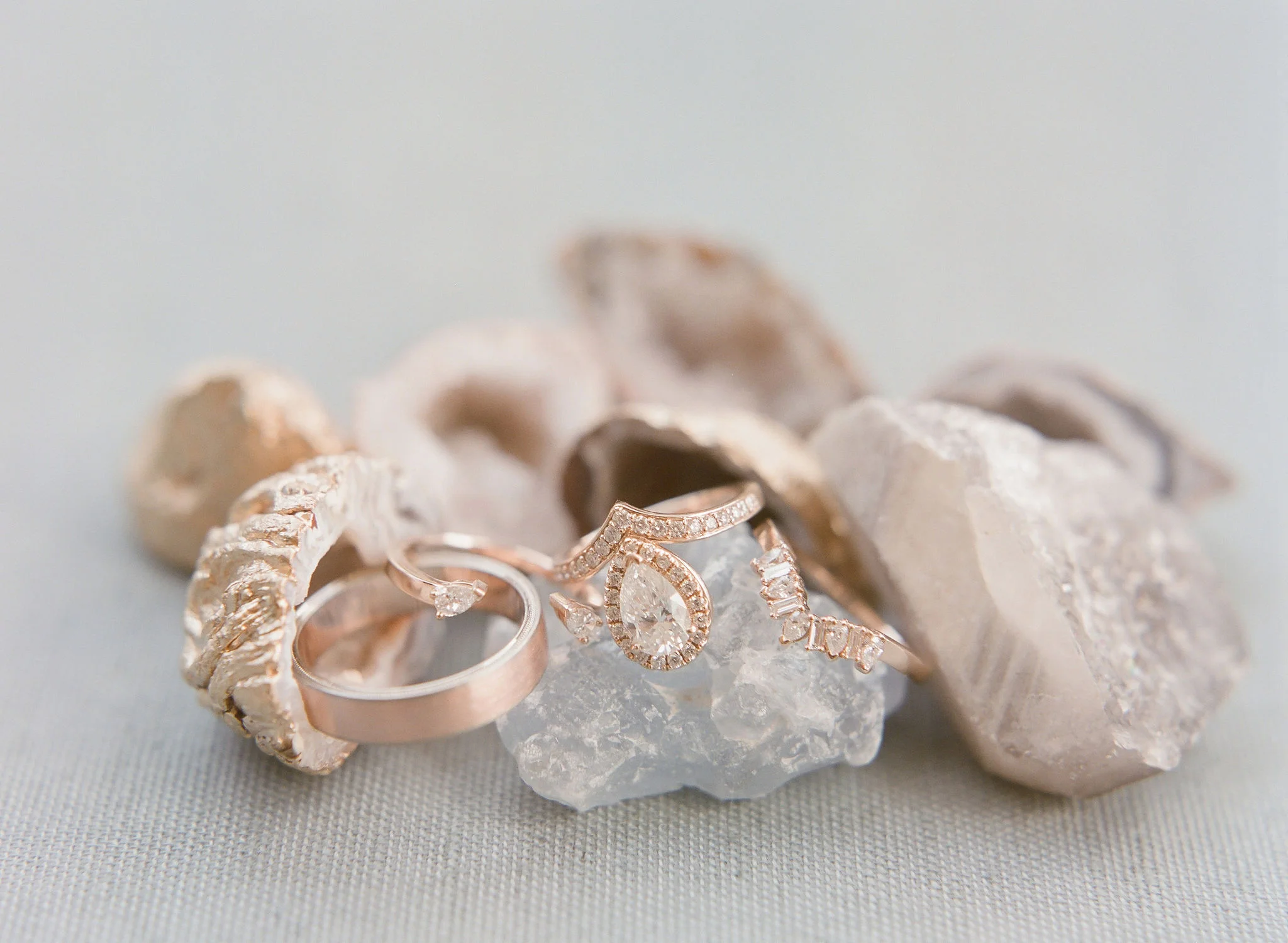 agate gem inspired wedding charleston