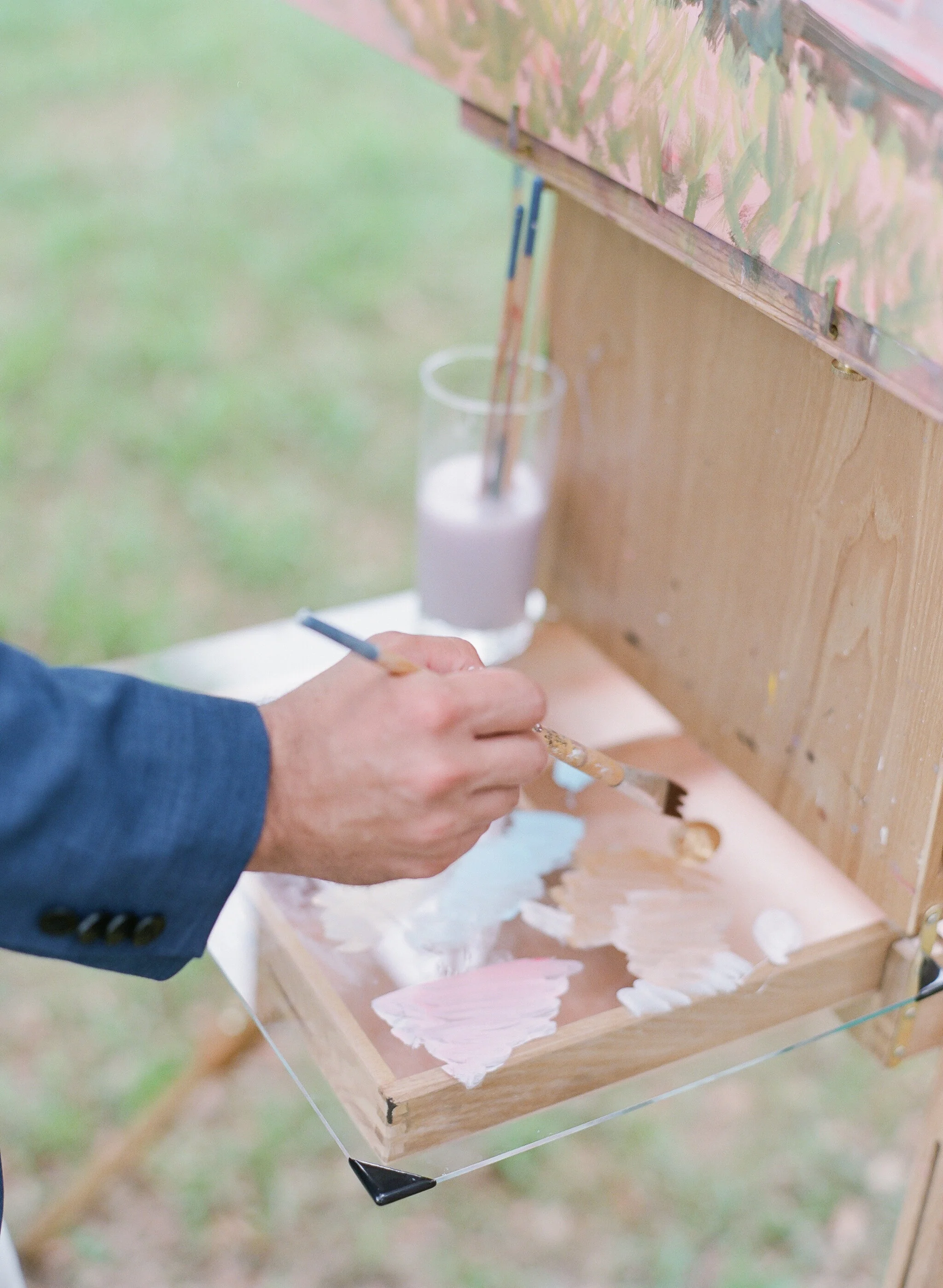 Live Wedding Painter, Ben Keys