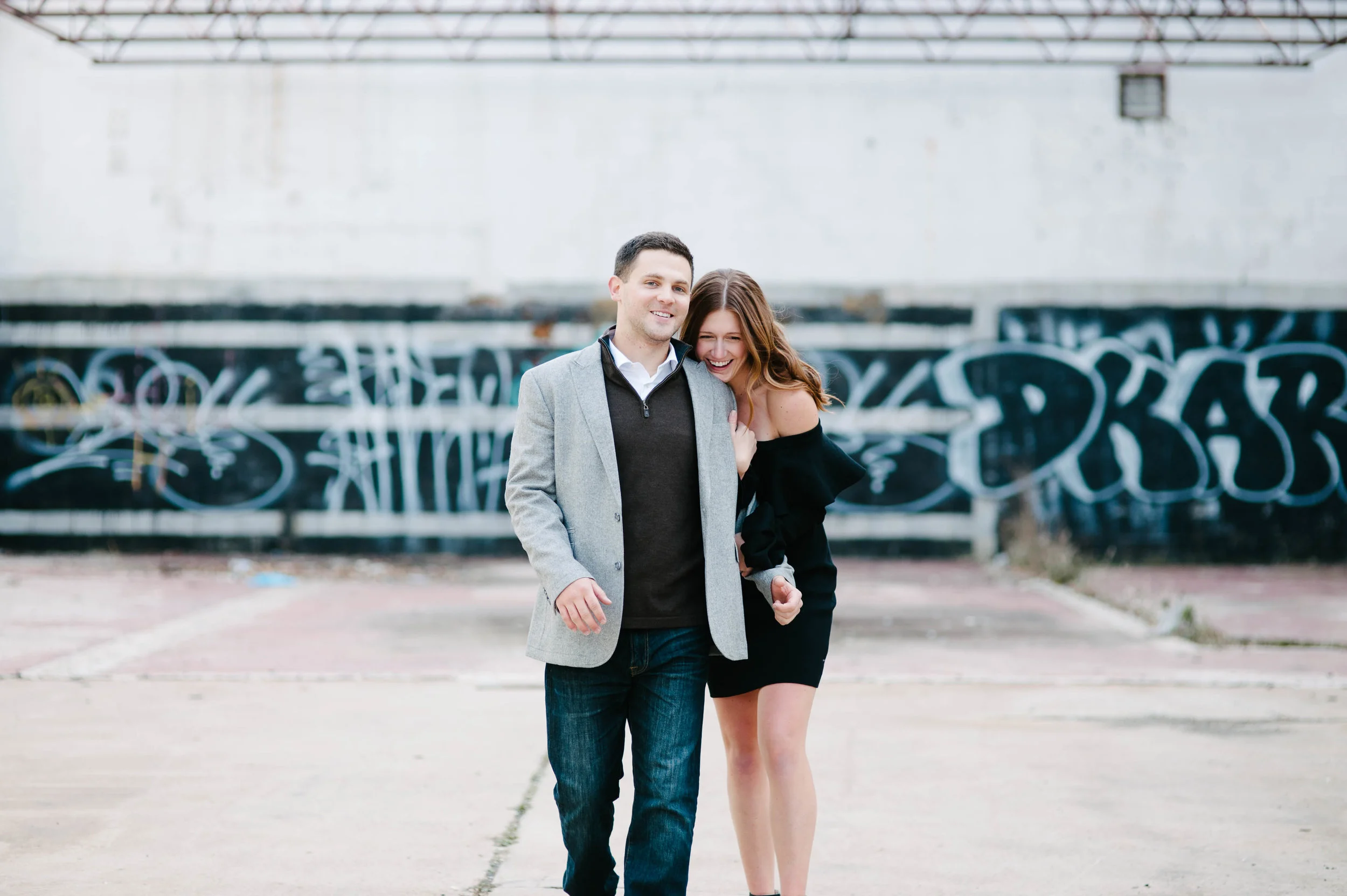 Raychel &amp; Ryan, Strip District Engagement Photos