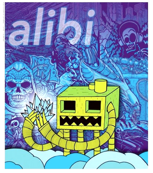 Weekly alibi cover