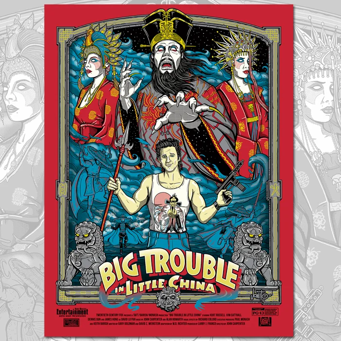 Big Trouble In Little China Jon Sanchez Creative