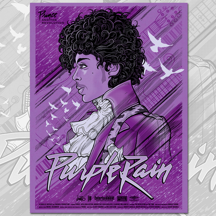 Prince Purple Rain Poster