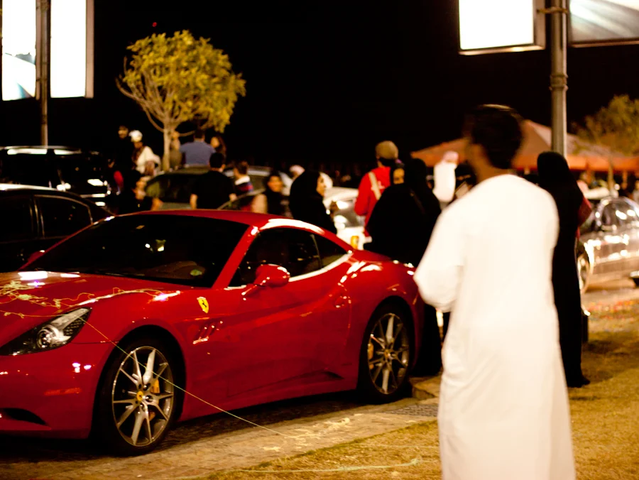 a ferrari and silly strings.jpg