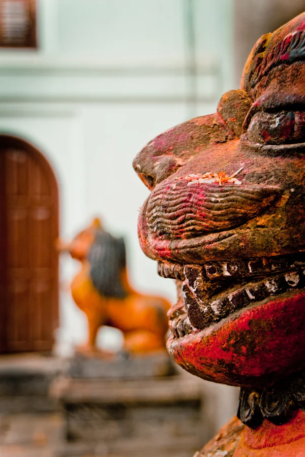 one of the deities outside Pashupatinath temple entrance.jpg