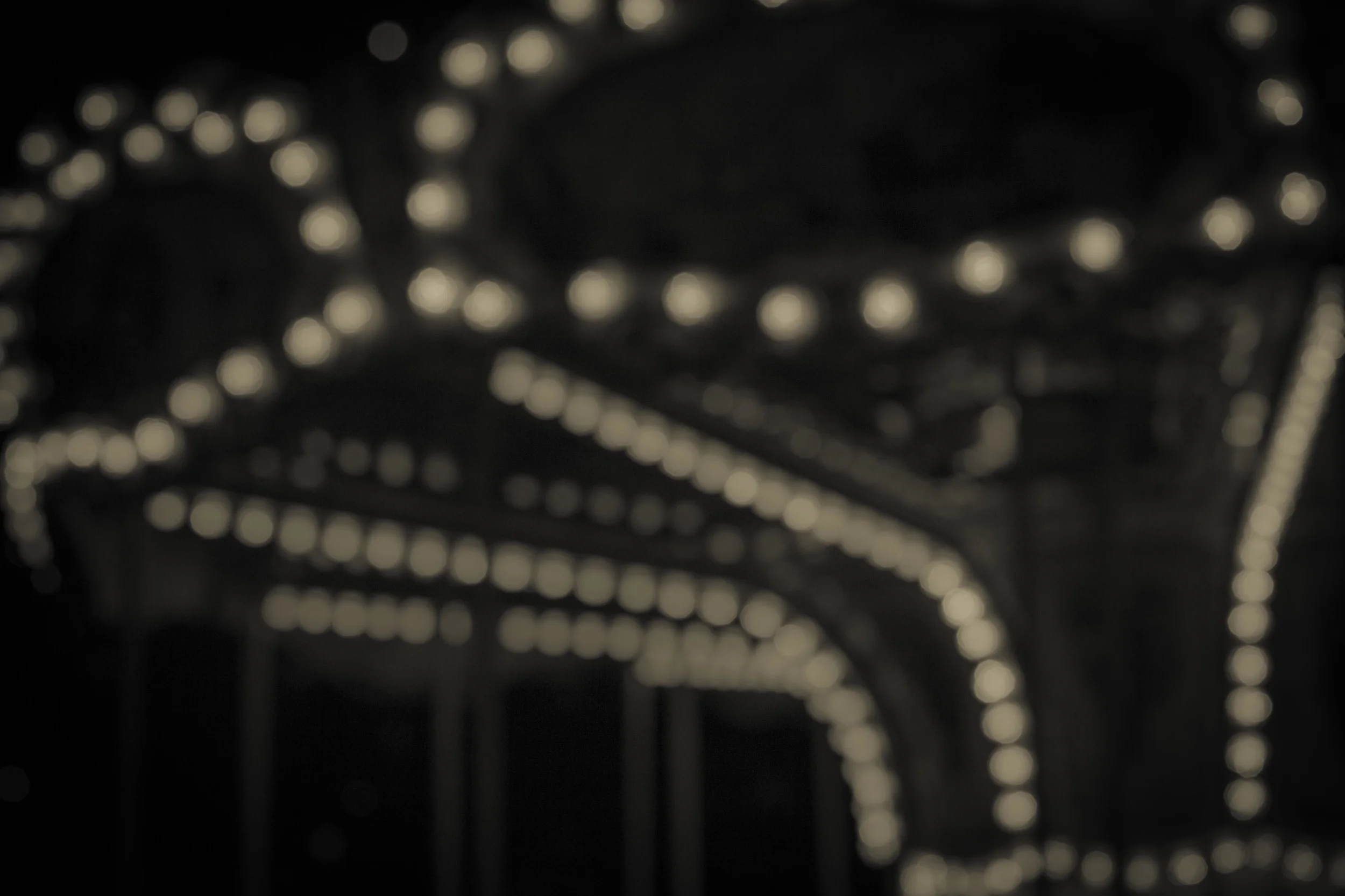 when i could hear your laughter through all the lights.