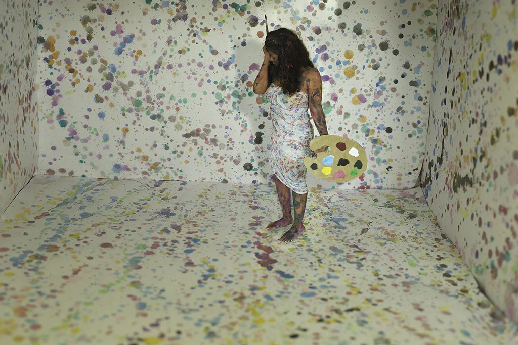 I wish feelings left when a person does, so I didn't have to paint how you made me feel