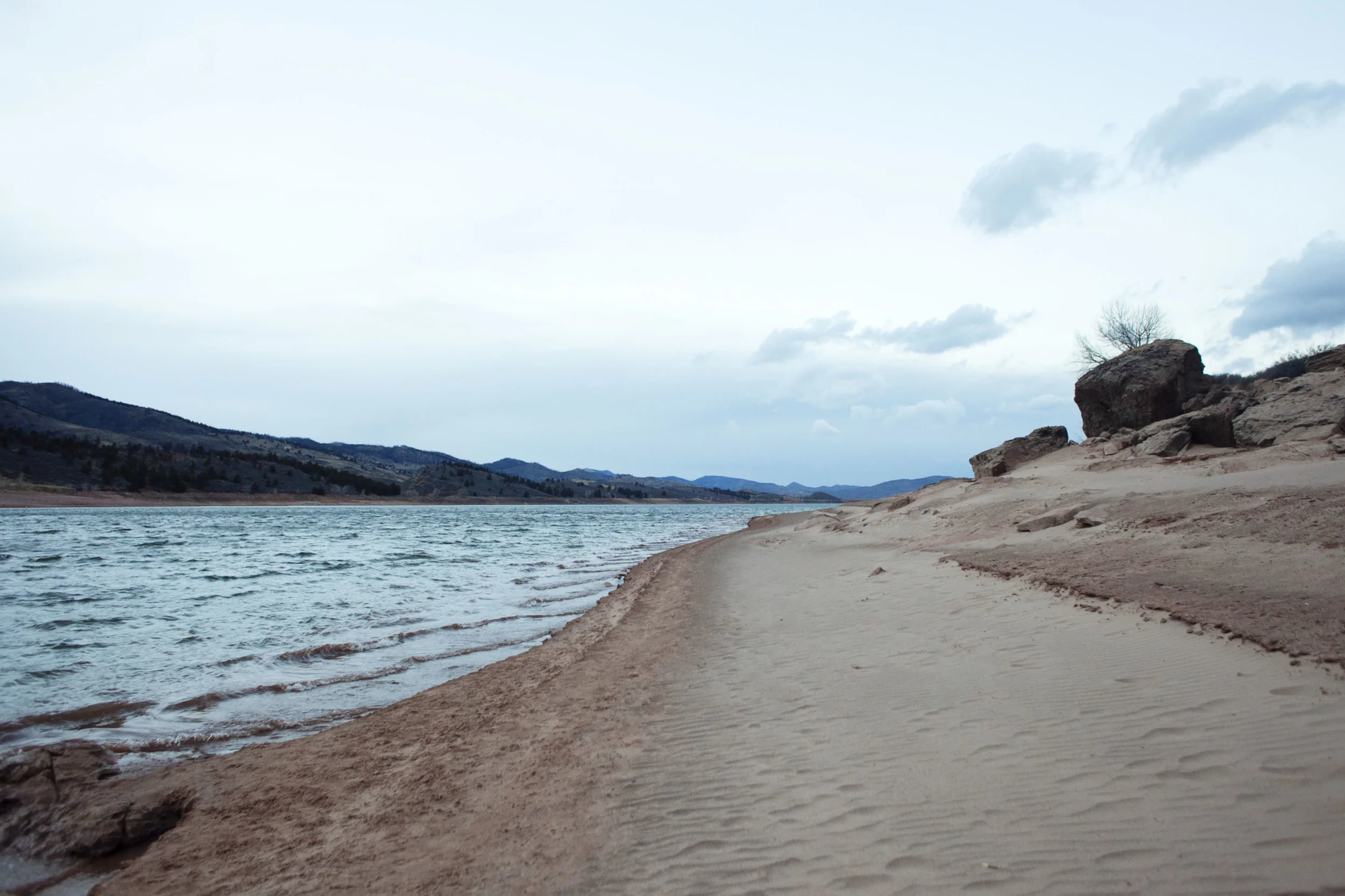 Horsetooth Reservoir, one of my favourite spots to run