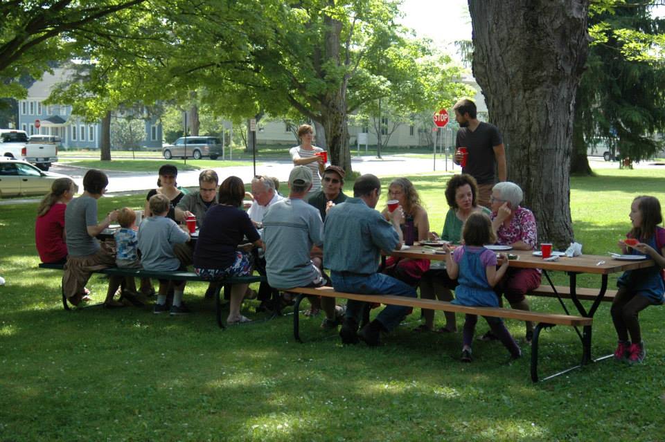 Potluck & Community Mtg