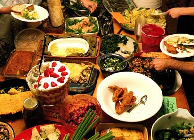 Potluck & Comm. Mtg