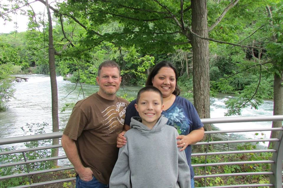 Missionary Chris Trueworthy and his family. They are missionaries to Mexico with World Indigenous Missions. 