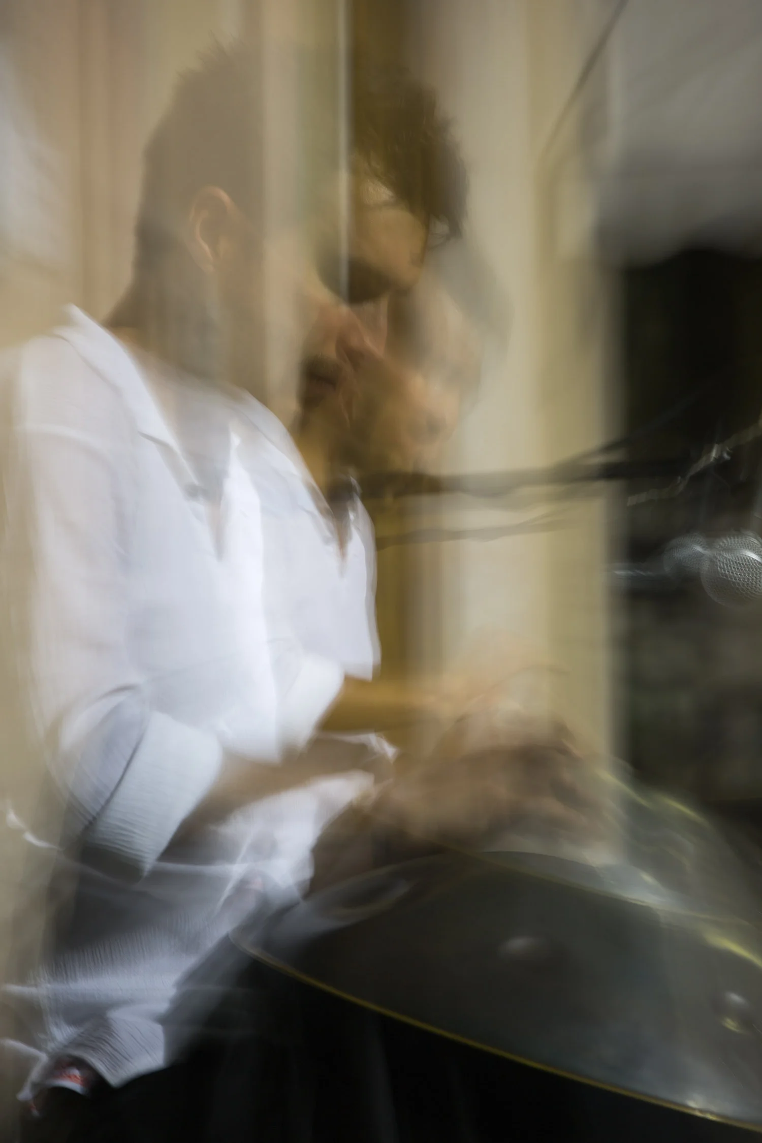  Paolo Borghi playing the Hang 