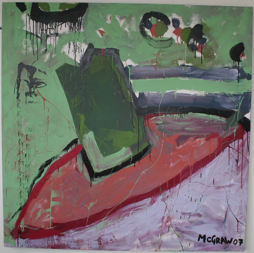 sip 6'x6' paint on canvas 2007