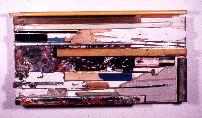 cross section 1989 mixed media 29"x19"