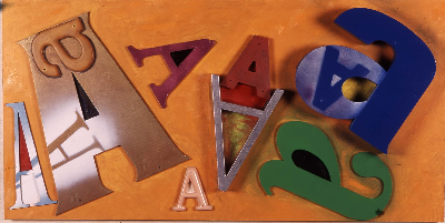 A 2001 mixed media 48"x24"