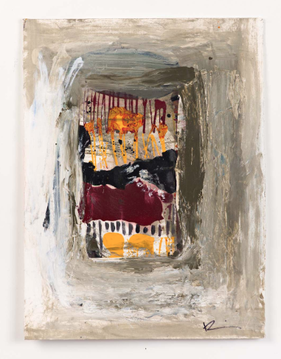 tapestry 2010 paint on paper 20"x30"