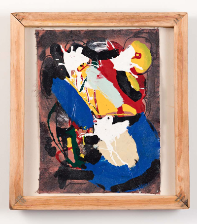 ode to miro 3. 16"x20" mixed media 2010