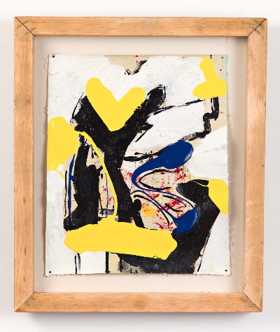 y not 16"x20" mixed media 2010
