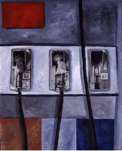 love pump 23"x33" mixed media 1997