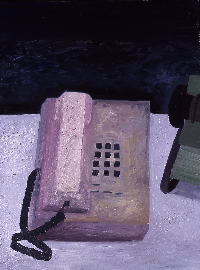 teledex 23"x33" mixed media 1997