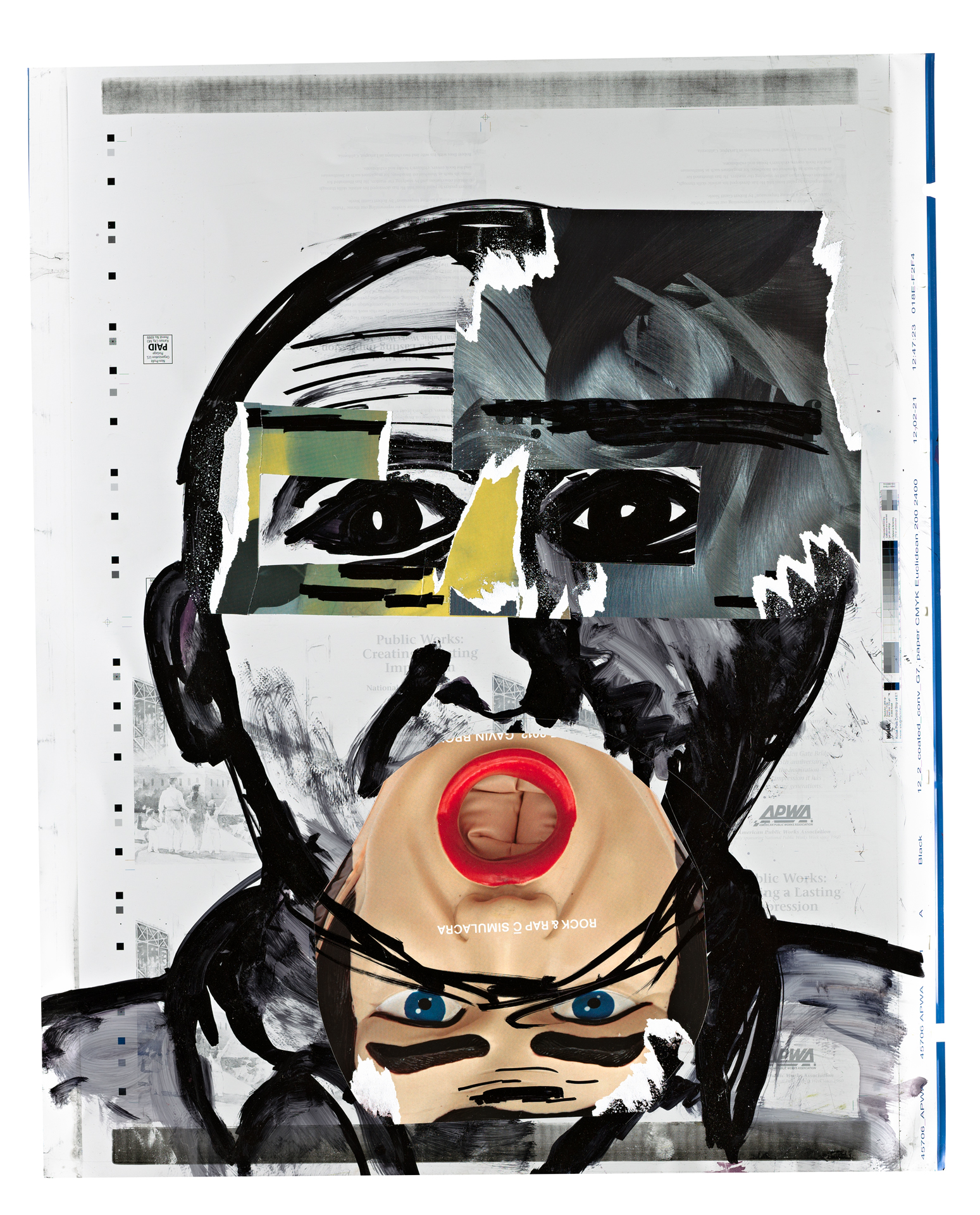 kenny 23"x 29" mixed media 2013