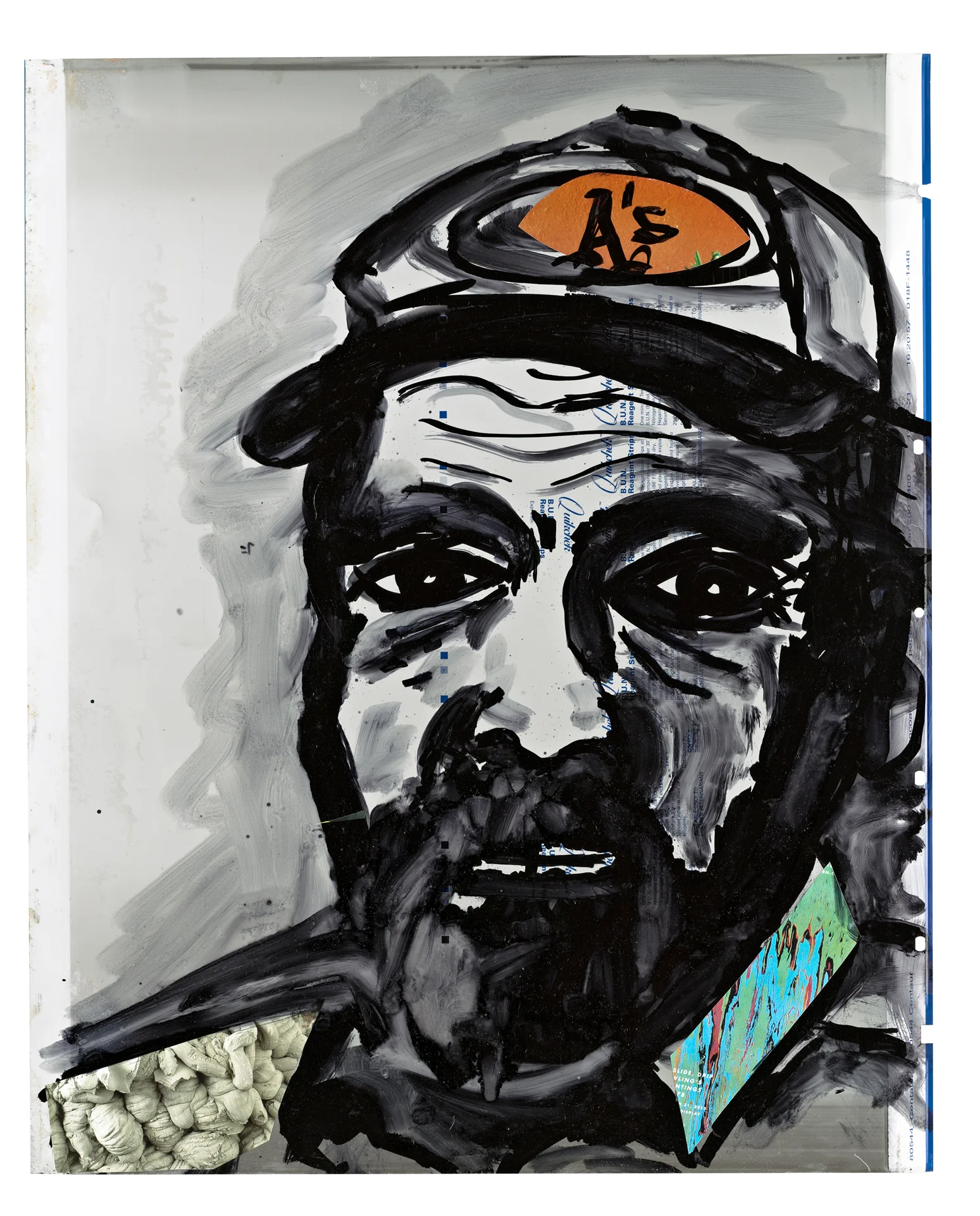 cecil 23"x 29" mixed media 2013