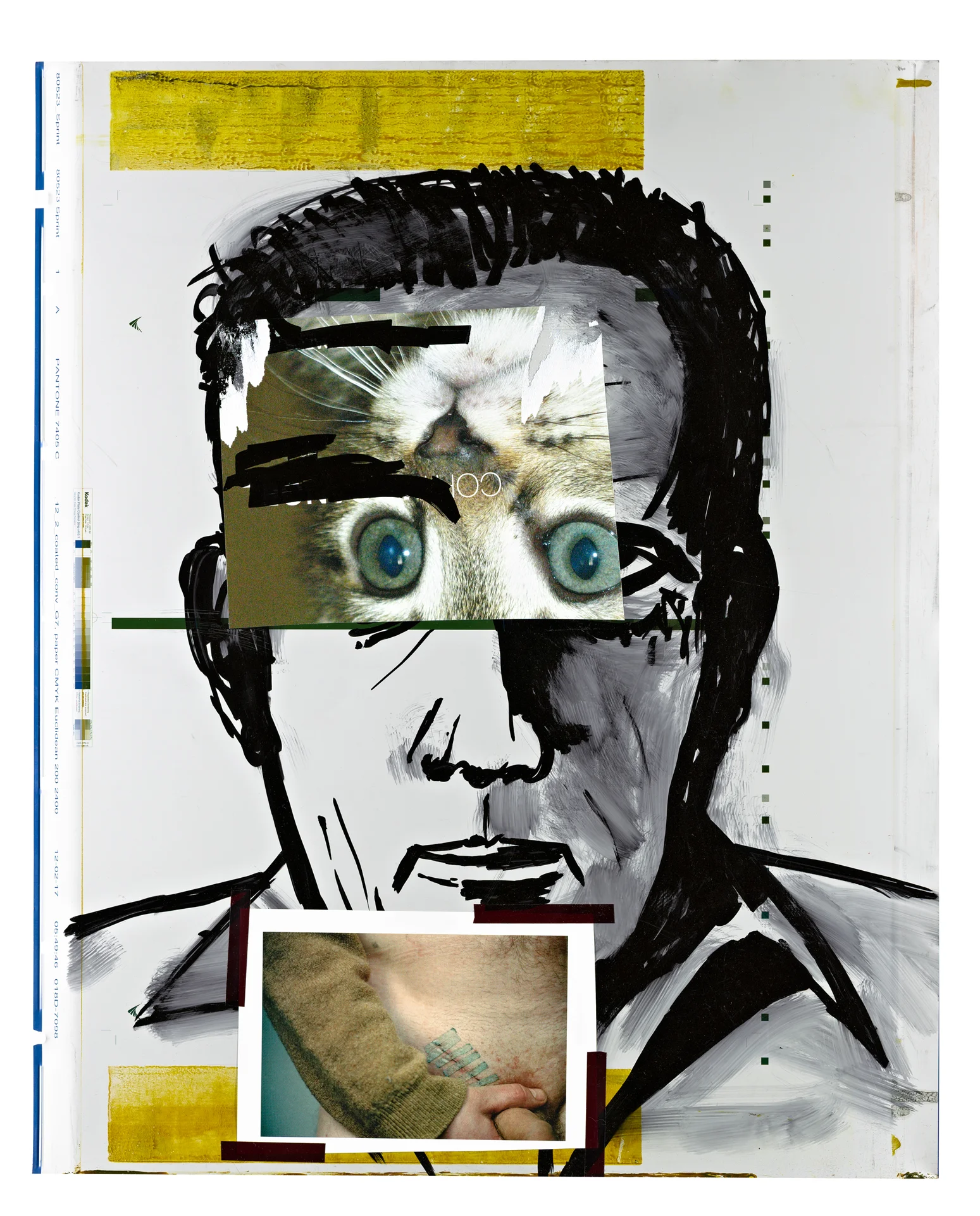 jimmy 23"x 29" mixed media 2013